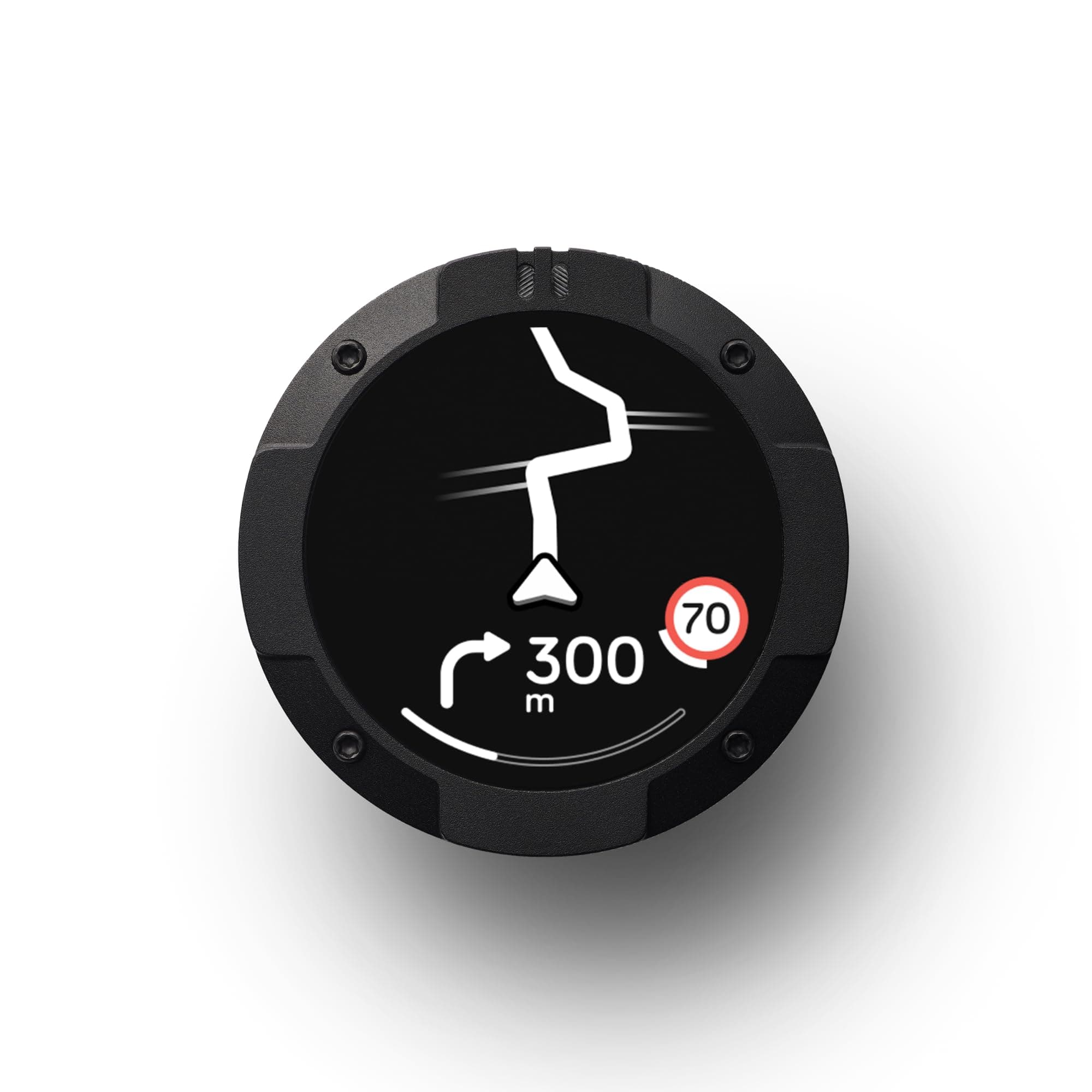 Beeline Moto II - Next Gen Motorcycle GPS Tracker | Compact Design, Waterproof Build, Simple Display & 14-Hour Battery |Glove Friendly Motorcycle Sat Nav Perfect for Adventure & Daily Commutes (Black)