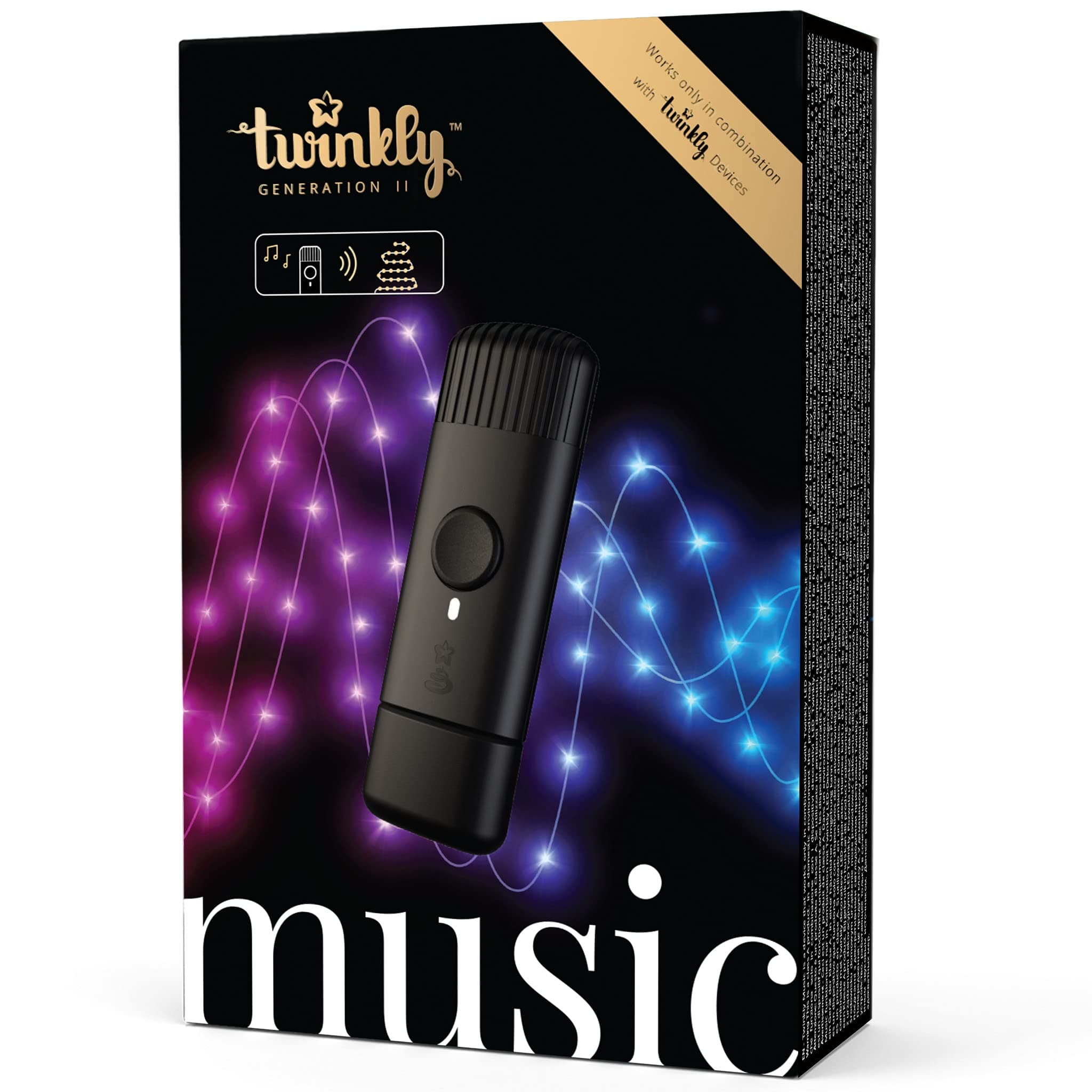 TMD01USB USB-Powered Music Player Unique Light Effects in Sync with Your Favourite Songs for Party Decorations