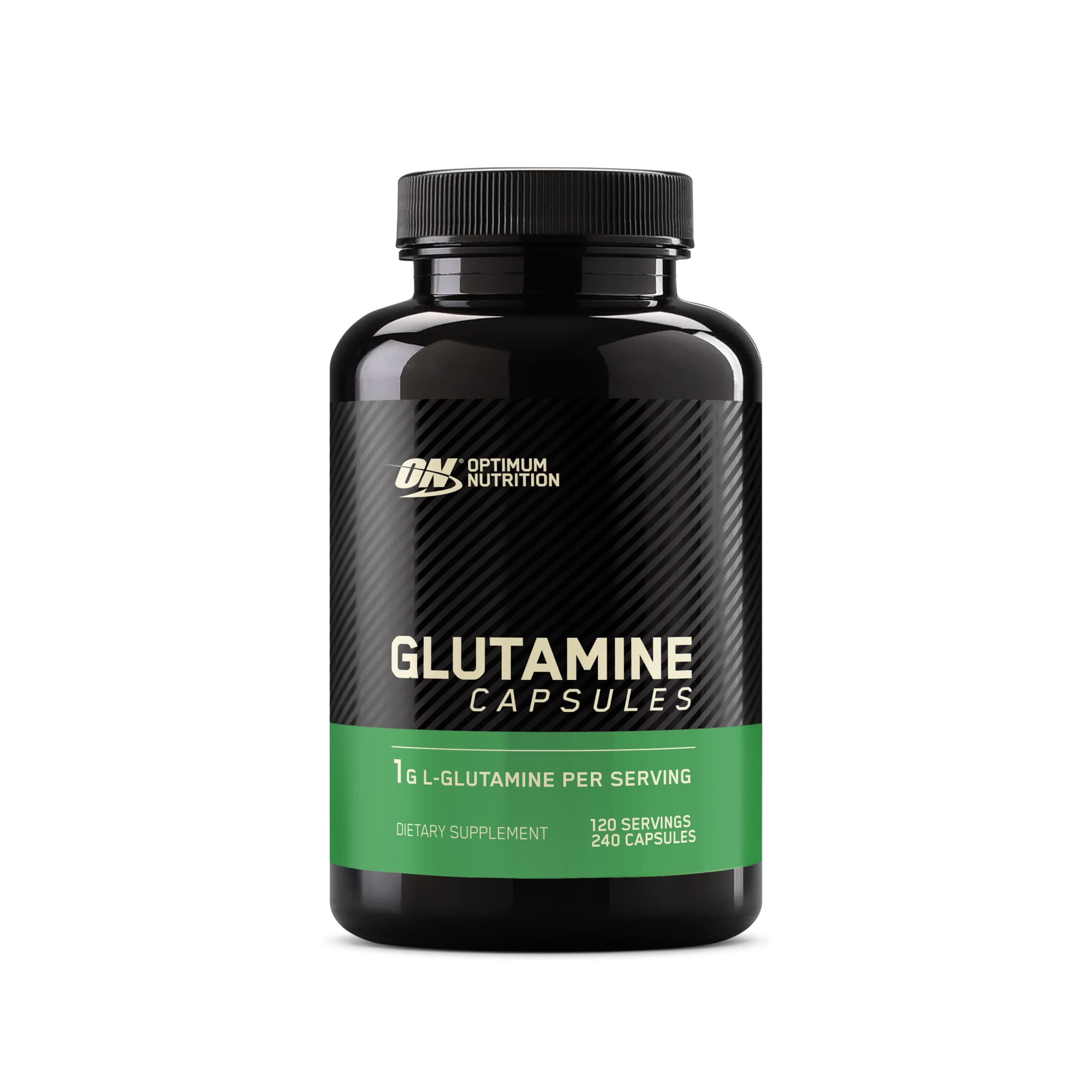 Glutamine, 240 Capsules (0.5 g per Capsule)