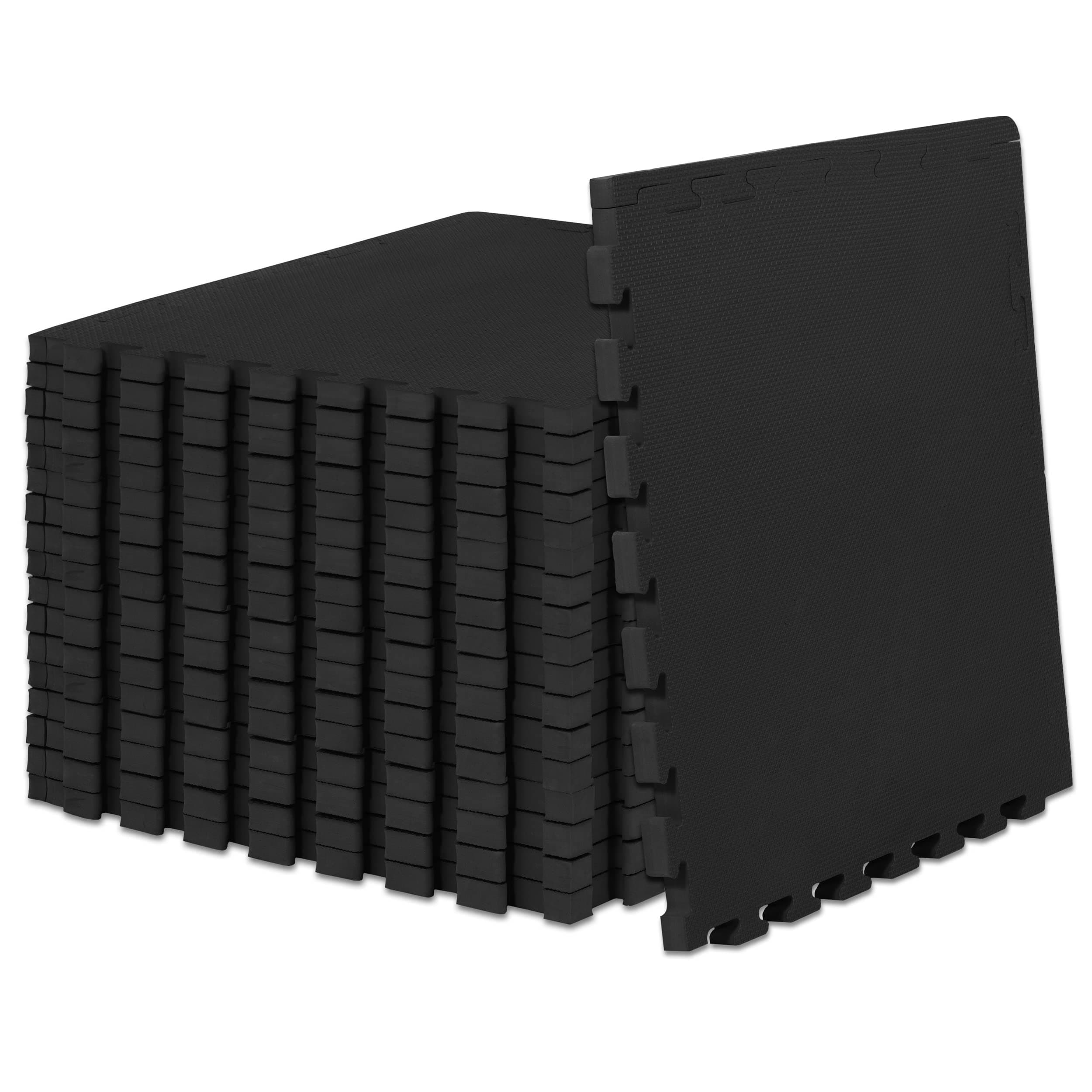 exercise puzzle mat 1" - black-72