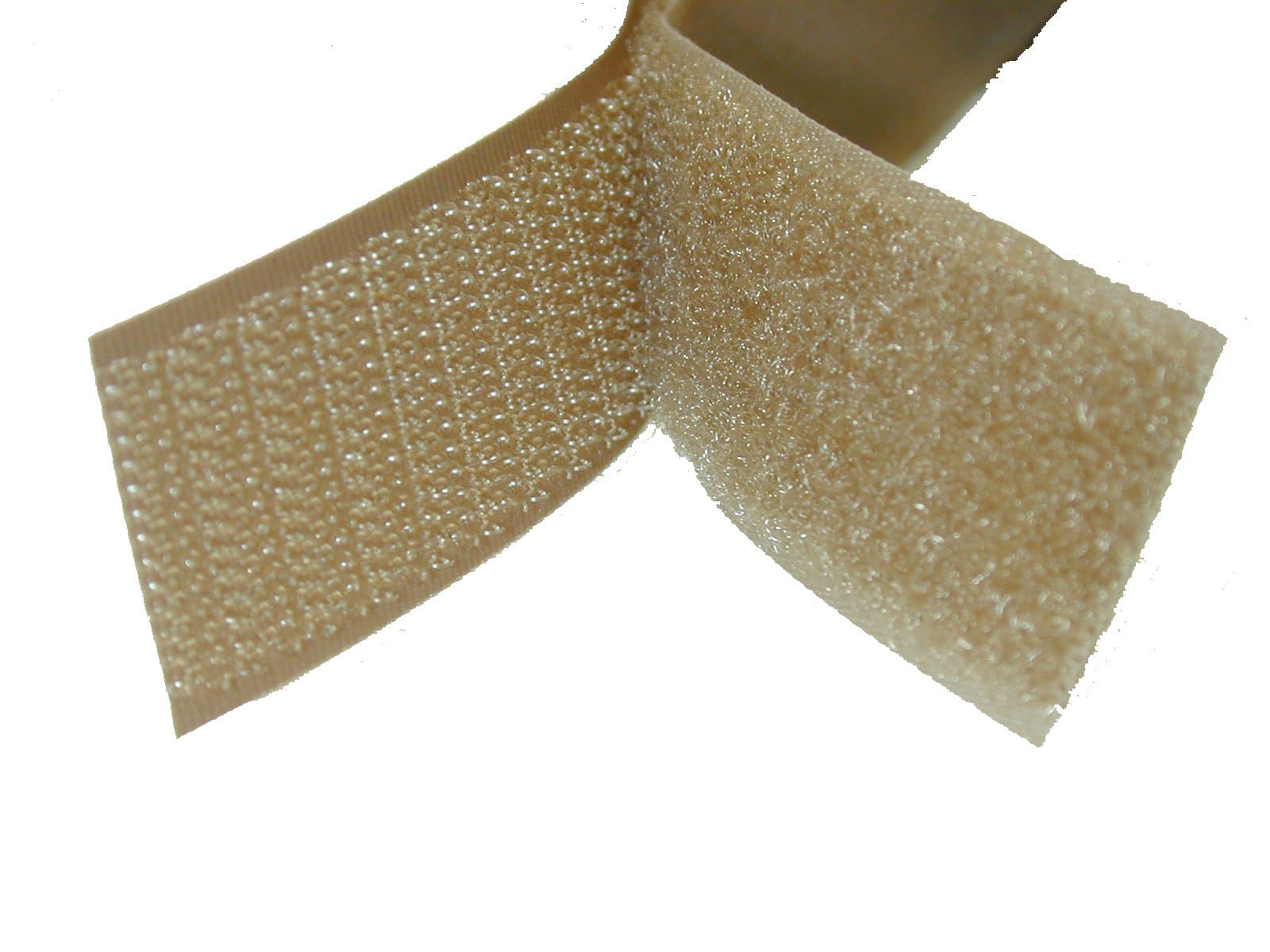 1" Coyote Brown Sew On Hook and Loop - 5 Yds of Hook and 5 Yds of Loop Per Package 5 Yd