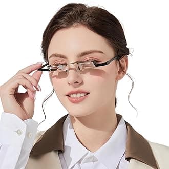 Flammi Lazy Glasses Prism Glasses Horizontal Spectacles Lie Down for Reading/Watching TV