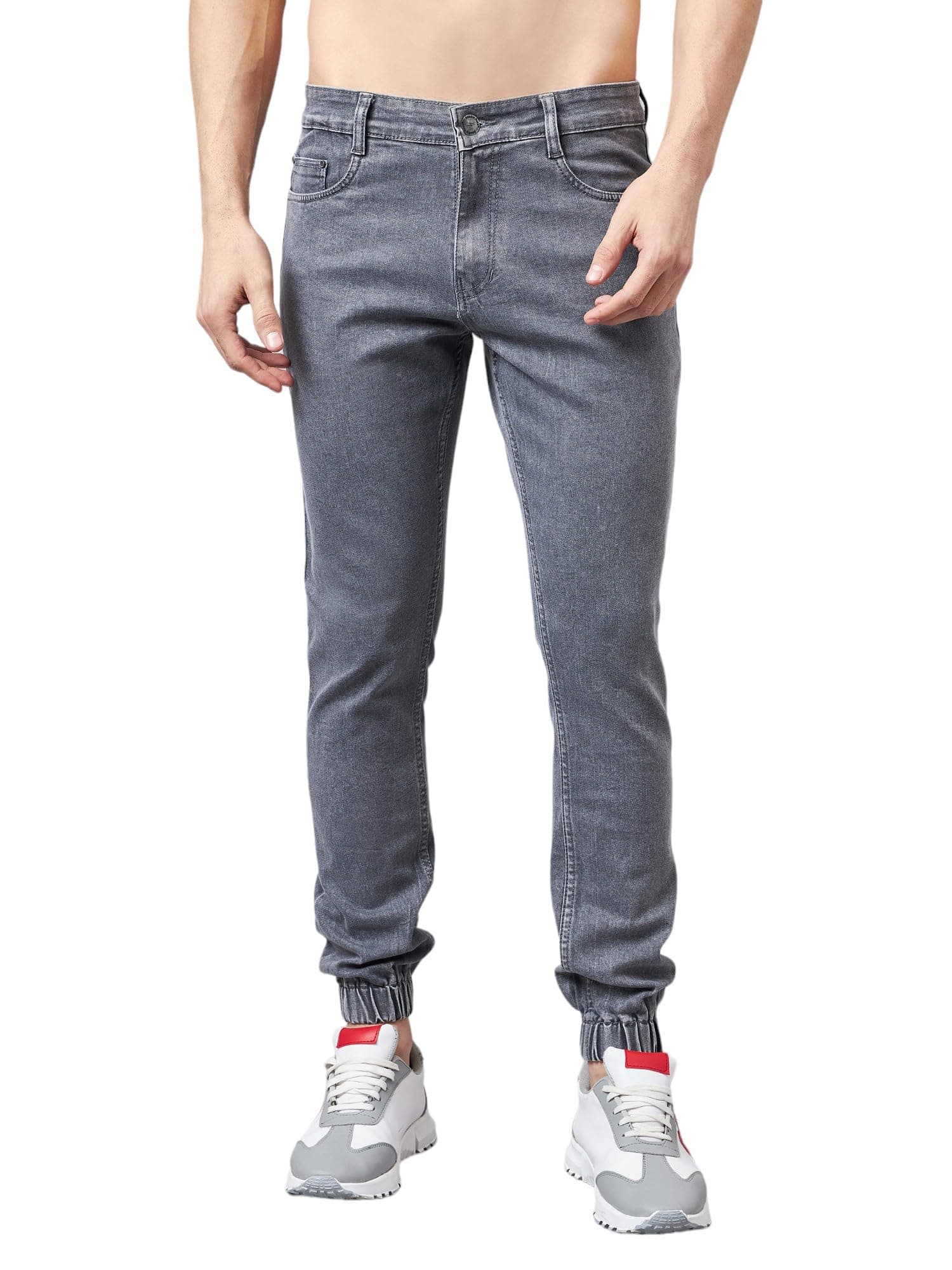 STUDIO NEXXJogger Fit Mild Blue Cargo Jeans