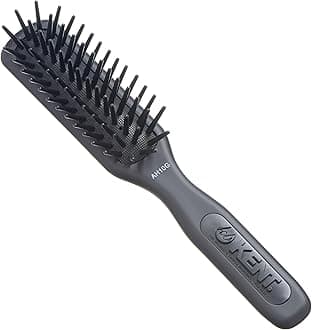 (Fat Pin, Grey) - AH10G Airhedz Pro Narrow Pin Hair Brush (Fat Pin, Grey)
