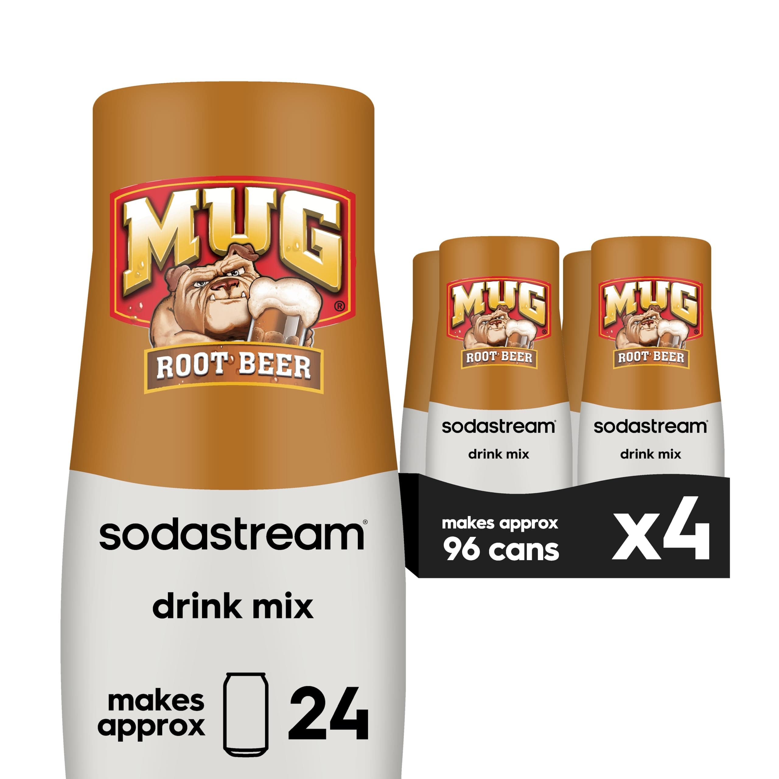 Mug Root Beer Drink Mix pack of 4