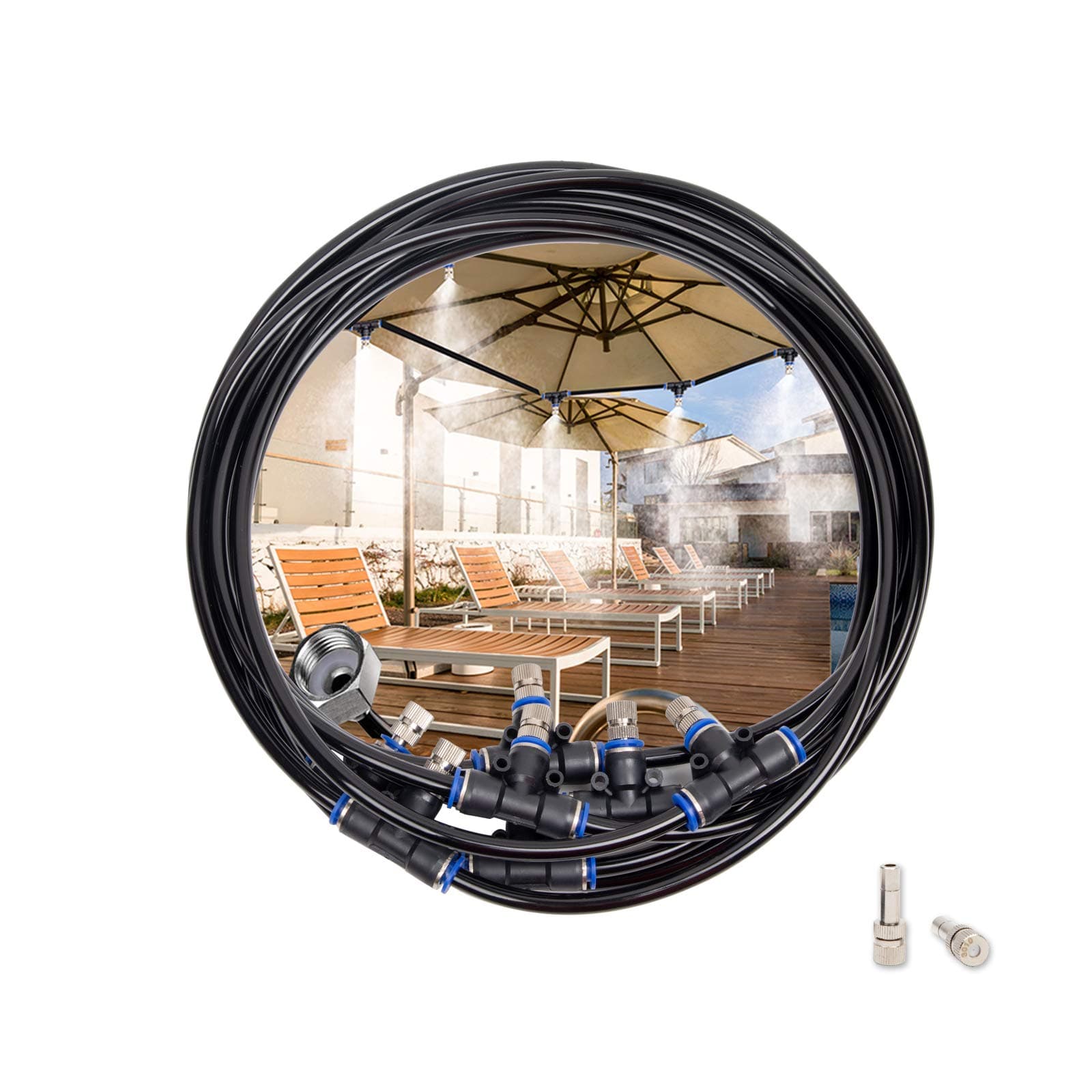 Misting Cooling System 18M black