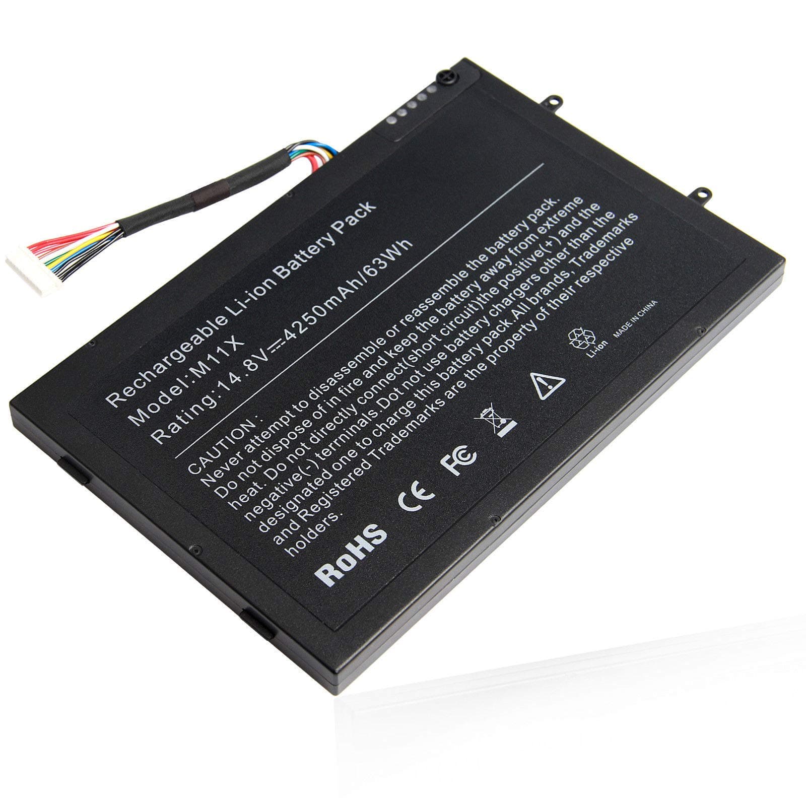 NextCell Battery for Dell Alienware M11X R1 R2 R3 Alienware M14X R1 R2 R3 Alienware P06T P06T001 P06T002 P06T003 P18G P18G001 P18G002