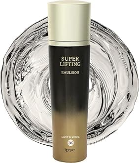 IPSE Korean Face Serum Super Lifting Moisturizing Emulsion 140ml | Anti-Aging, Face Serum | Peptide Complex & Blue Complex | Reduces Fine Lines, Wrinkles, Boosts Collagen