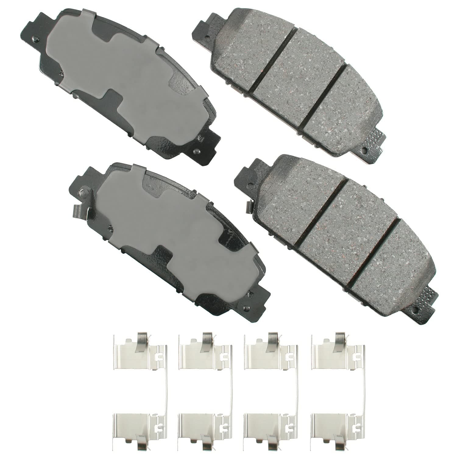 Brake Pads, ProACT, Front, compatible with Honda 2013-2019, Set of 4