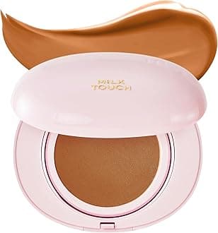 milktouch Cushion Foundation, 24H Flawless Skin, Radiant Shine, No Oxidation, Long-Lasting, Non-Creasing, 60% Hydrating Skincare Infused Korean, Stocking Stuffers, Christmas Gifts (33C Cinnamon)
