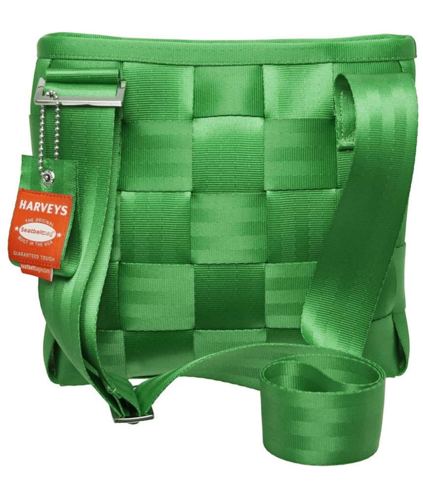 Women's Mini Messenger Kelly Green