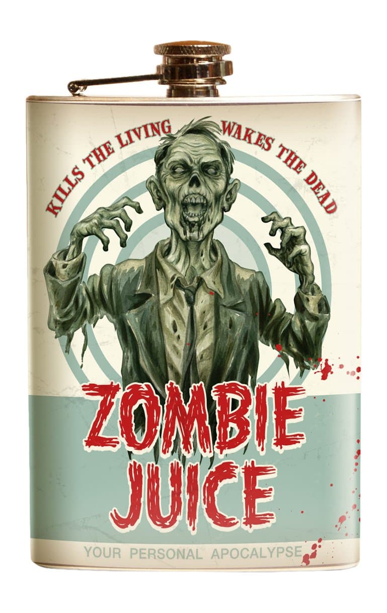 Retro-a-go-go! Zombie Juice Flask