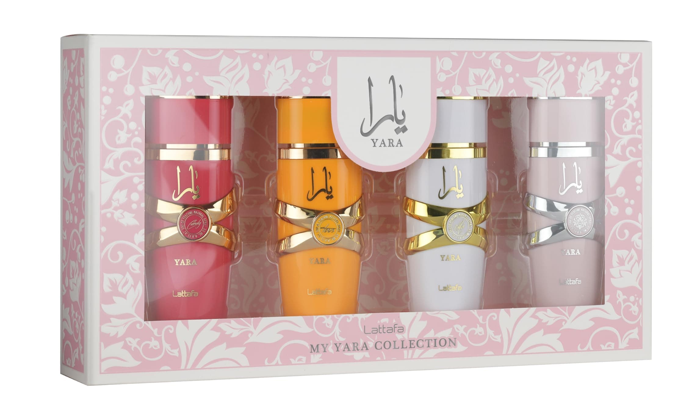 My Yara Collection – 4 × 25 ml Eau de Parfum Gift Set for Women (Yara + Yara Moi + Yara Tous + Yara Candy)