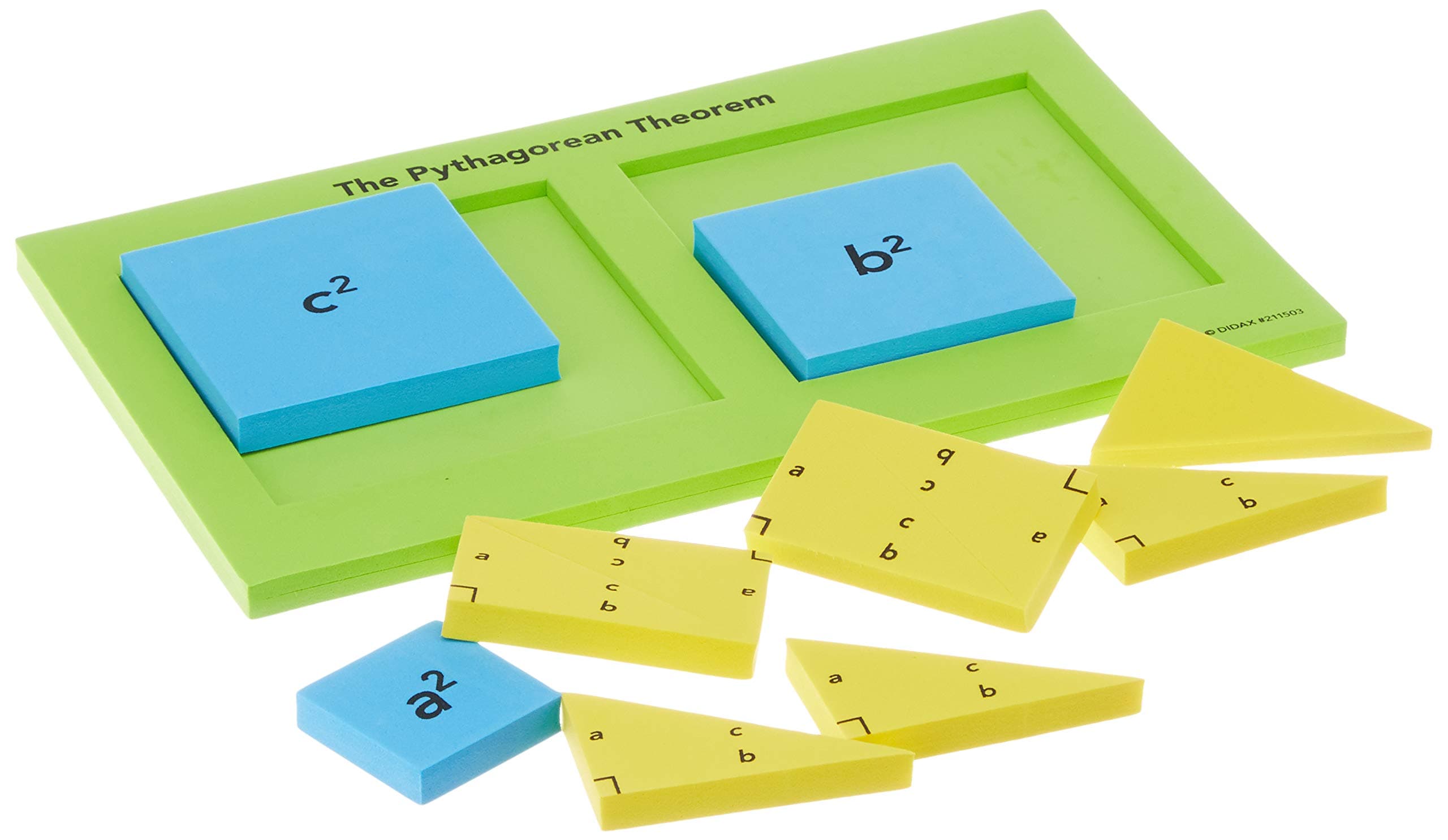 Didax Educational Resources Pythagorean Theorem Tile Set 0.63 H x 8.5 L x 10.0 W