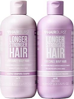 Wavy & Curly Hair Shampoo and Conditioner Set — Sulfate, SLS, Paraben Free, CGM Approved - Nourishing Amino Acids, Almond Extract & Cherry Oil - Curl Enhancing, Frizz Control & Moisturising
