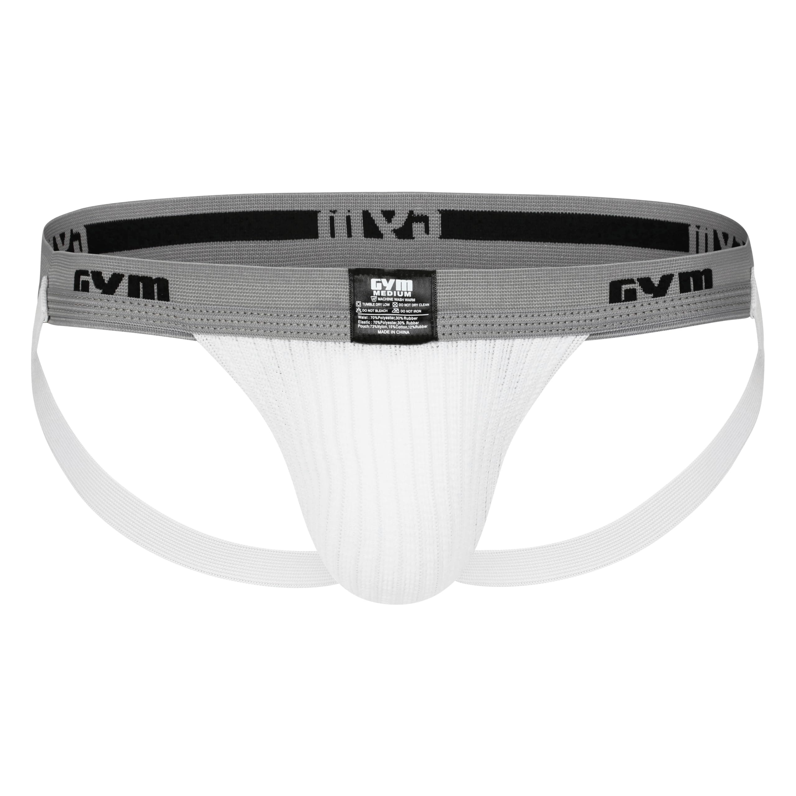 1" Waistband Swim/Run Jockstrap