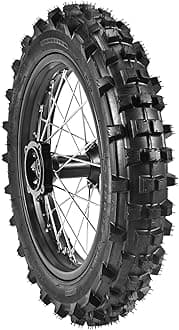 90/100-14 Rear Wheel Tire and Rim Inner Tube with 15mm Bearing Assembly For Dirt Pit Bike (90/100-14(15mm inner bearing))