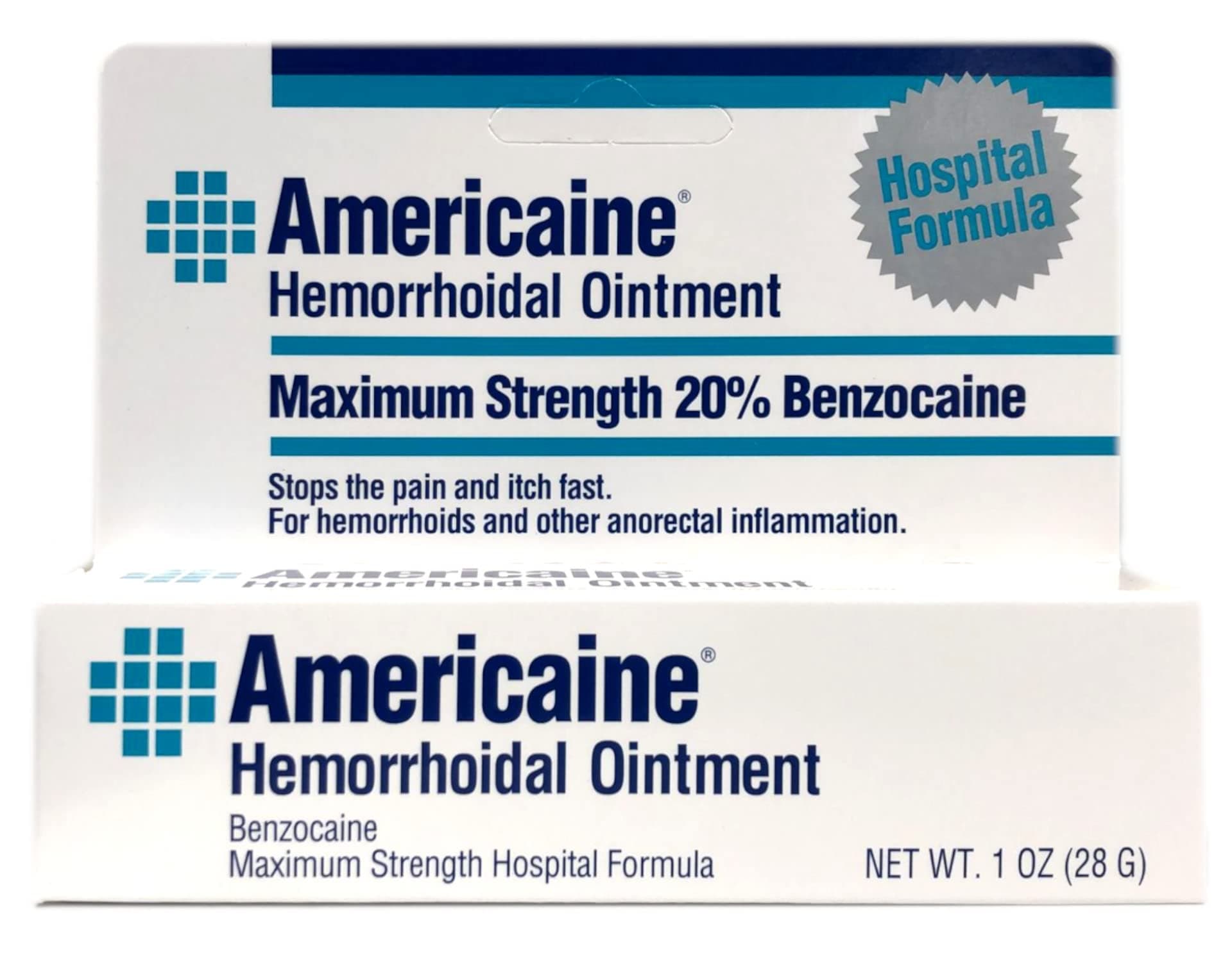 Americaine Hemorrhoidal Ointment, Maximum Strength - 1 oz