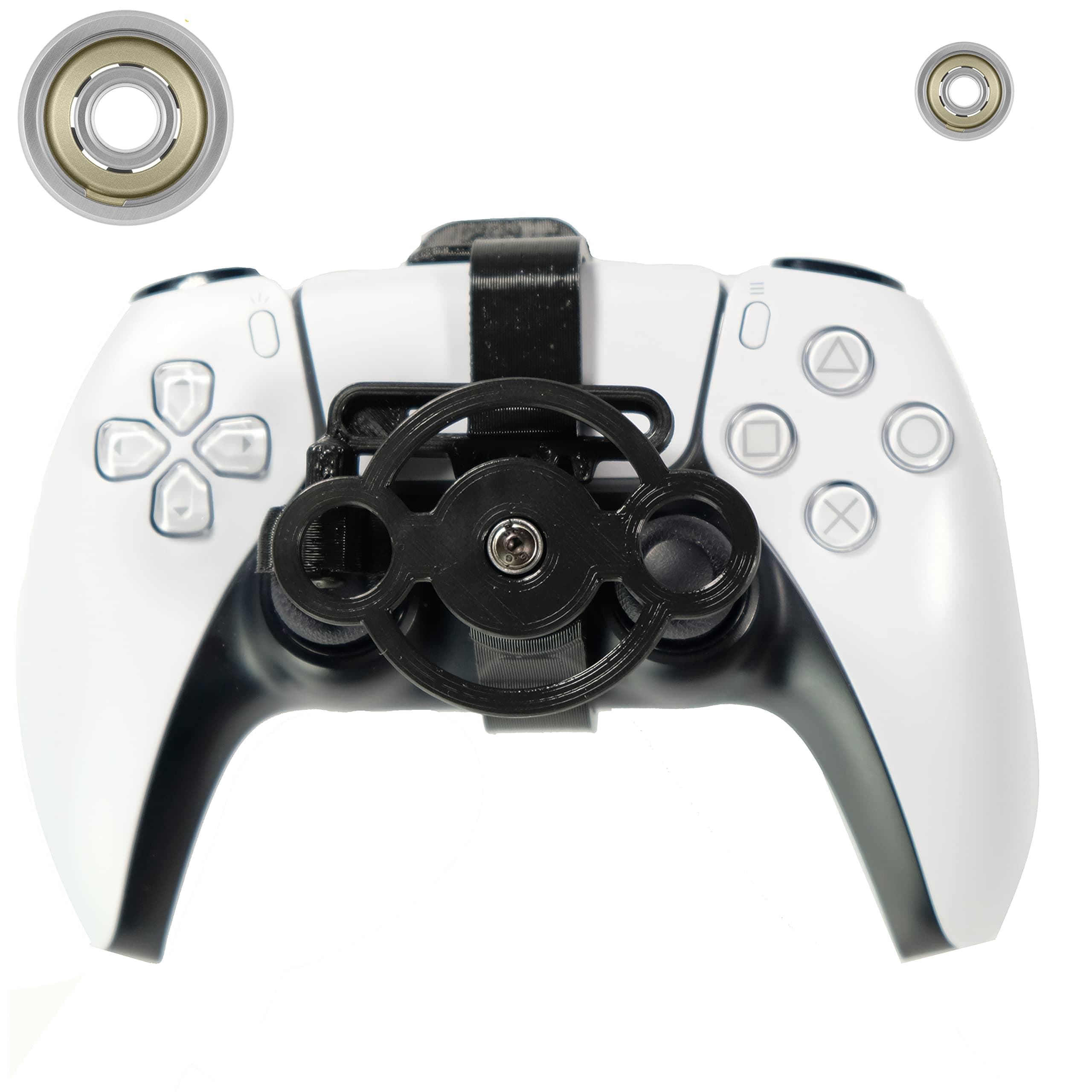 DeadEyeVR PS5 Mini Wheel Steering Add on Replacement Accessory For Racing Games