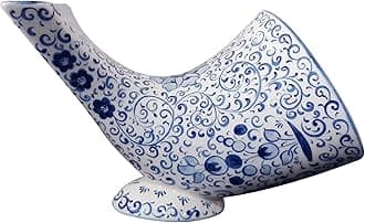 Handmade Ceramic Gramophone Speaker Amplifier Sound Bomb "Cerasound" Gift for Him Gift for Her