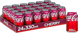 Coca Cola Classic Can Cherry 330 ml (Pack of 24)