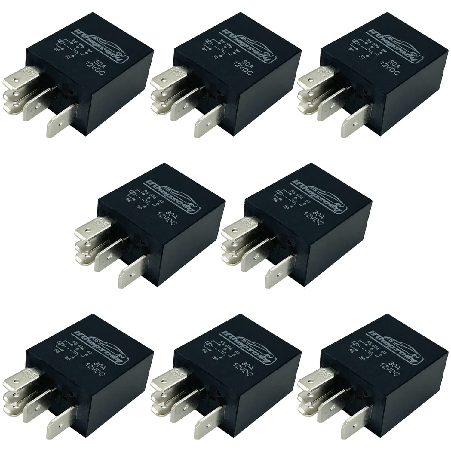 - irhapsody 12v 30A 5-pin Spdt Multi-Purpose Starter Relay