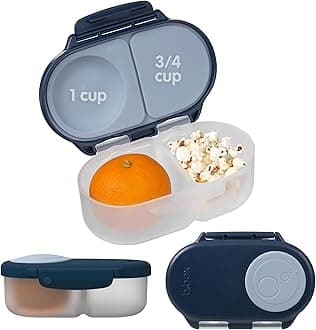 b.box (B.Box) Bento Box, Small Quantity, Kids, Leak-Resistant, Fruit, Dishwasher Safe 【b.box Genuine Product】【Snack Box】