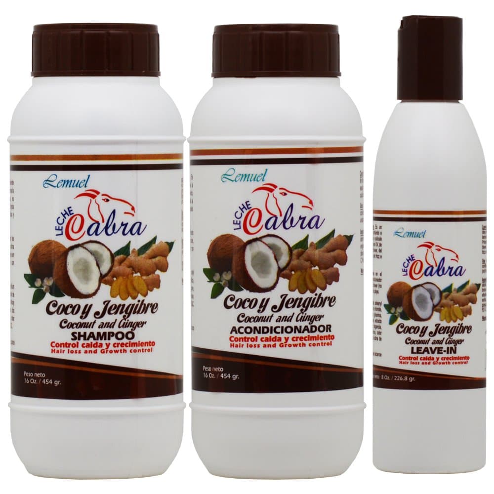 Lemuel Leche Cabra Shampoo + Conditioner + Leave In"Combo"