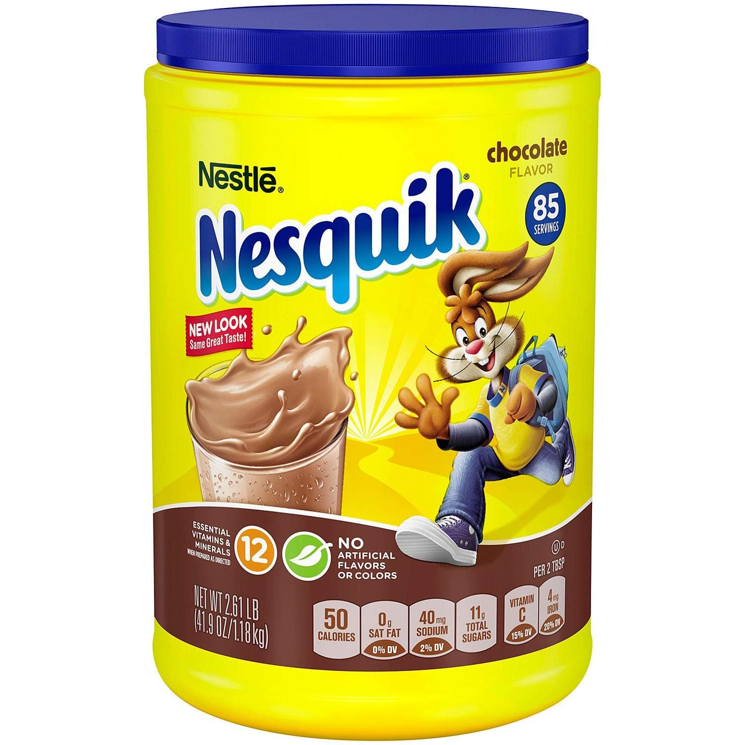 NestleNesquick Chocolate Flavored Powder (2.61 Pound) (3 Pack)