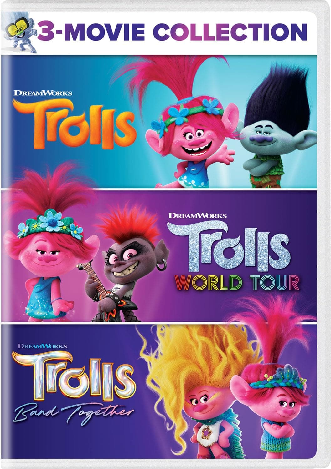 Trolls 3-Movie Collection [DVD]