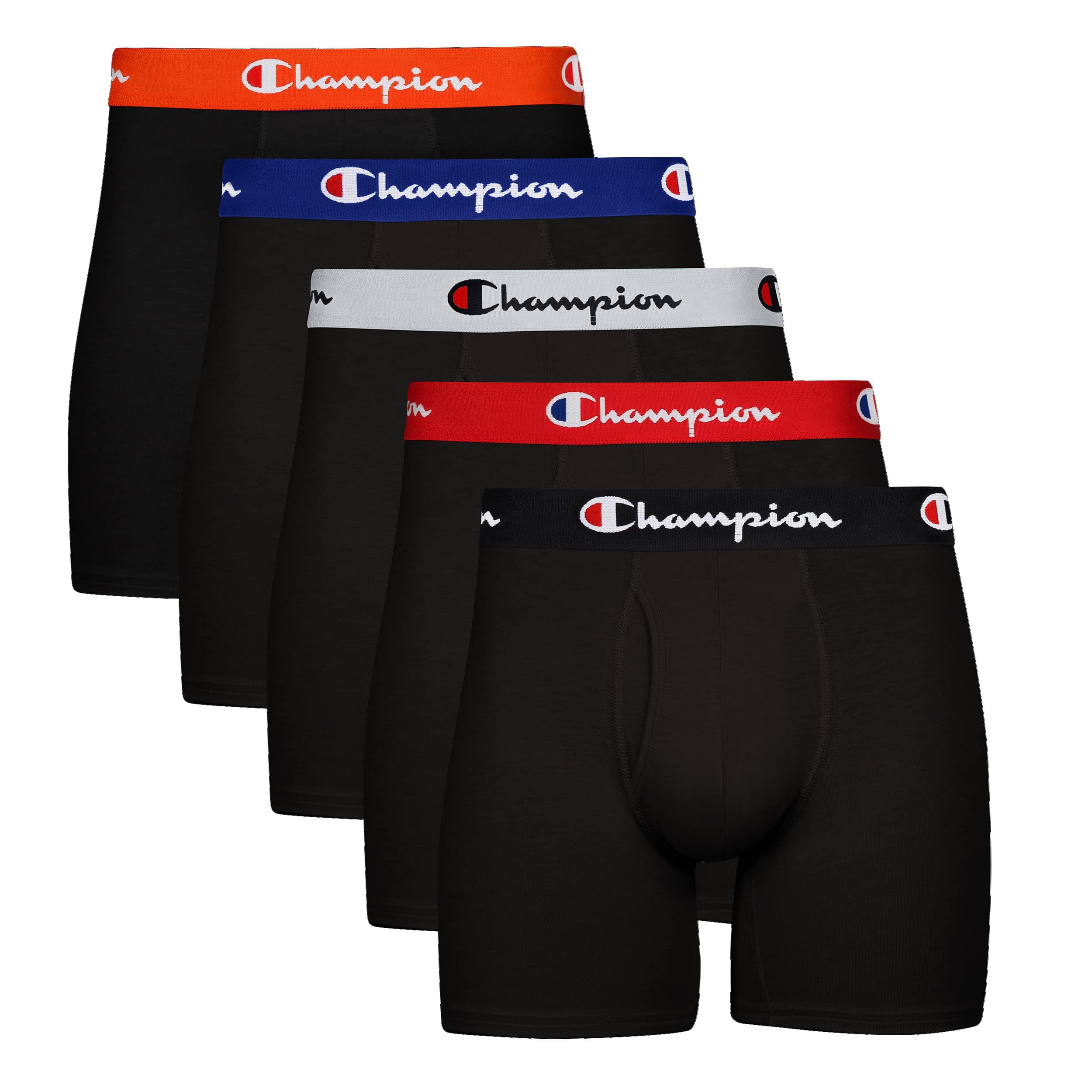 Champion Men's Everyday Cotton Stretch- 5 Pack