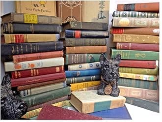 Lot of 10 ANTIQUE Old Vintage Books Collection Set UNSORTED MIXED all hardcover