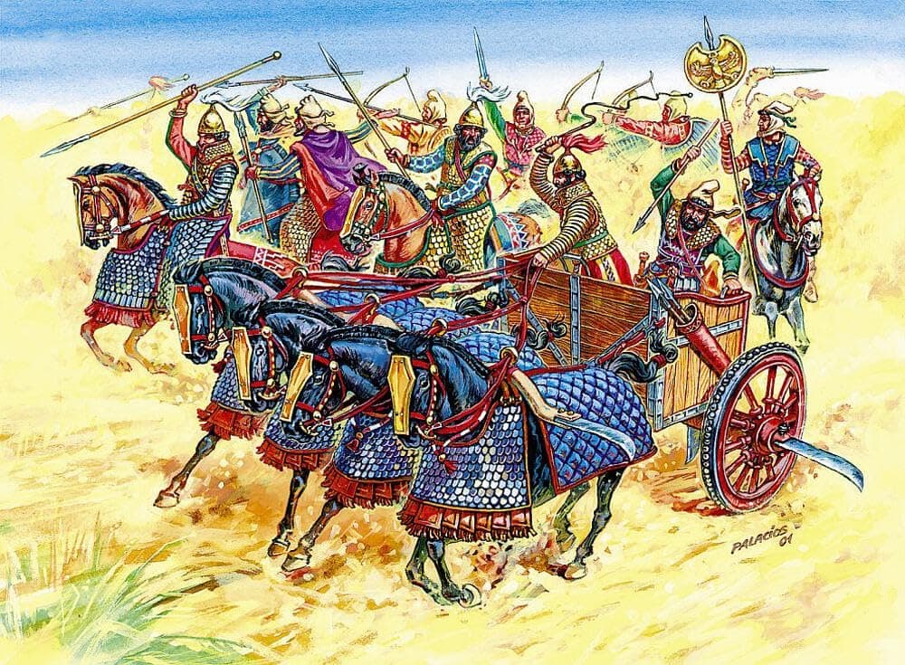 Models Persian Cavalry and Chariots