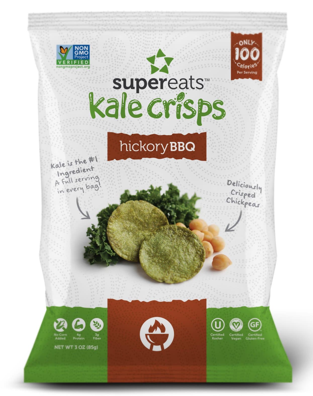 Supereats Kale Crisp Hickory Bbq