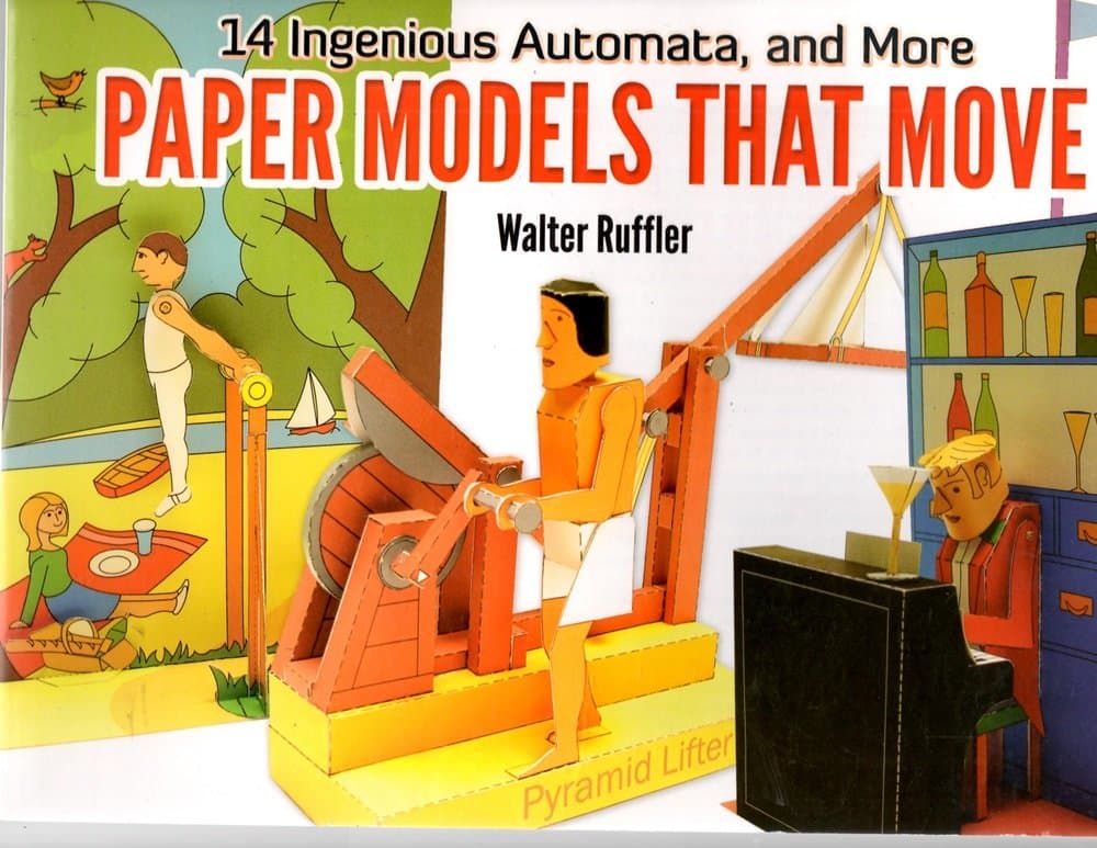 Paper Models That Move: 14 Ingenious Automata, and More (Dover Origami Papercraft)