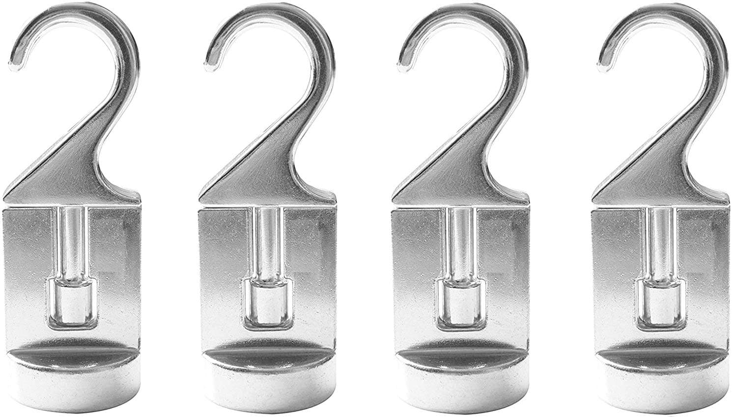 Cooks StandardPot Rack Solid Cast Swivel Hooks, Set of 4, Silver