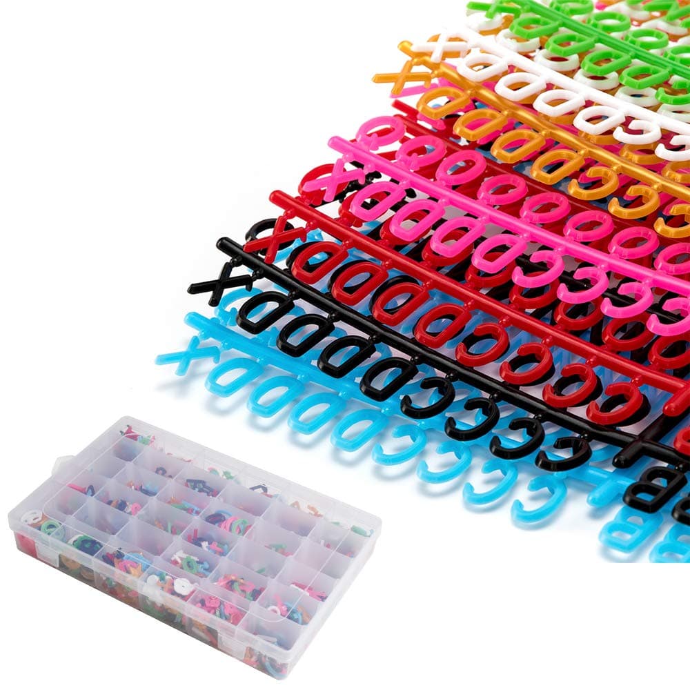 Letters For Changeable Felt Letter Boards 3/4"- Letter Board Letters with Box（1120pcs)