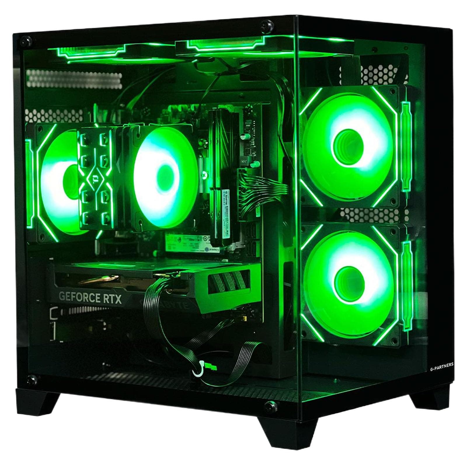 Gaming PC Desktop, Intel Core i5 14400F, RTX 4060, 32GB RAM, 1TB SSD ARGB Fan, Tower Computer for Gaming and Office
