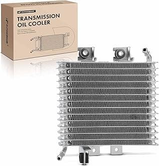 A-Premium Oil Cooler Replacement for Nissan Maxima 2009-2014 3.5L Transmission, Stack-Up