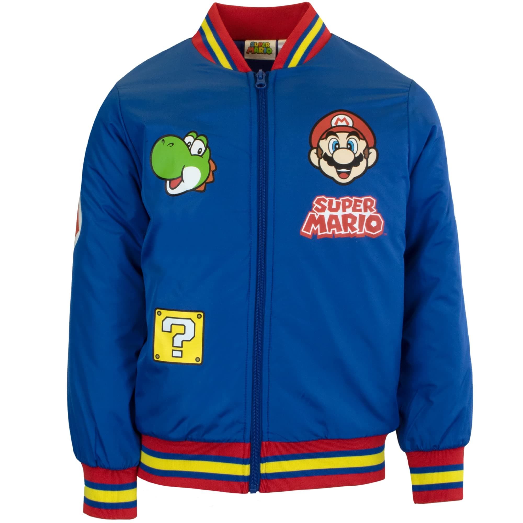 - Nintendo Super Mario Bomber Jacket for Boys