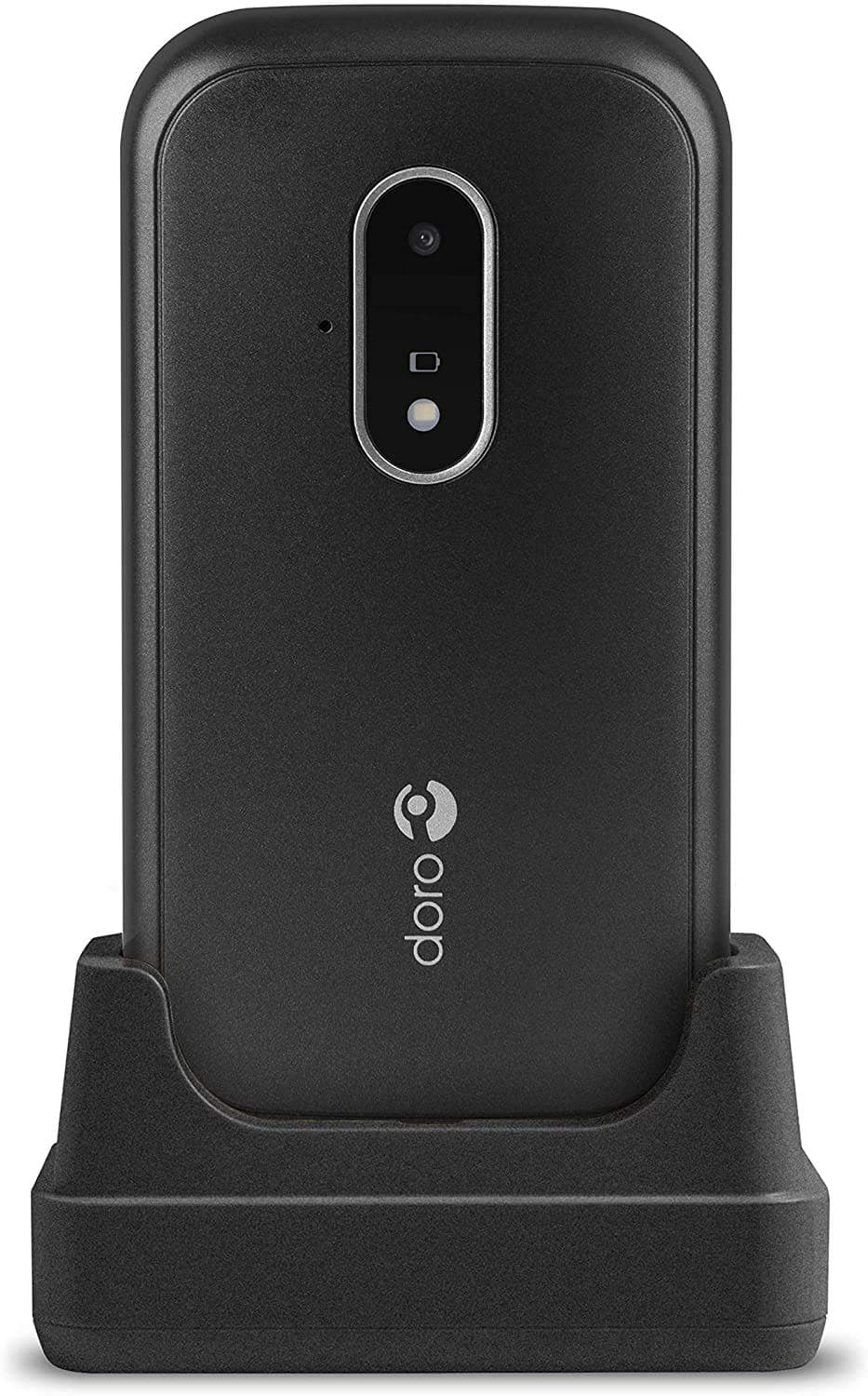 Doro 7030 Dual-SIM 4GB Storage (GSM Only | No CDMA) Factory Unlocked 4G/LTE Smartphone (Black) - International Version