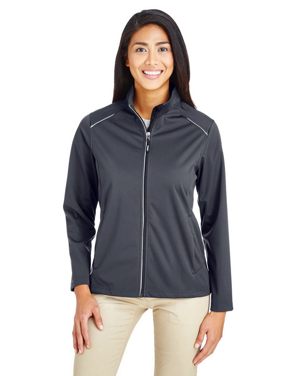 Core 365 Womens Techno Lite Three-Layer Knit Tech-Shell (CE708W)