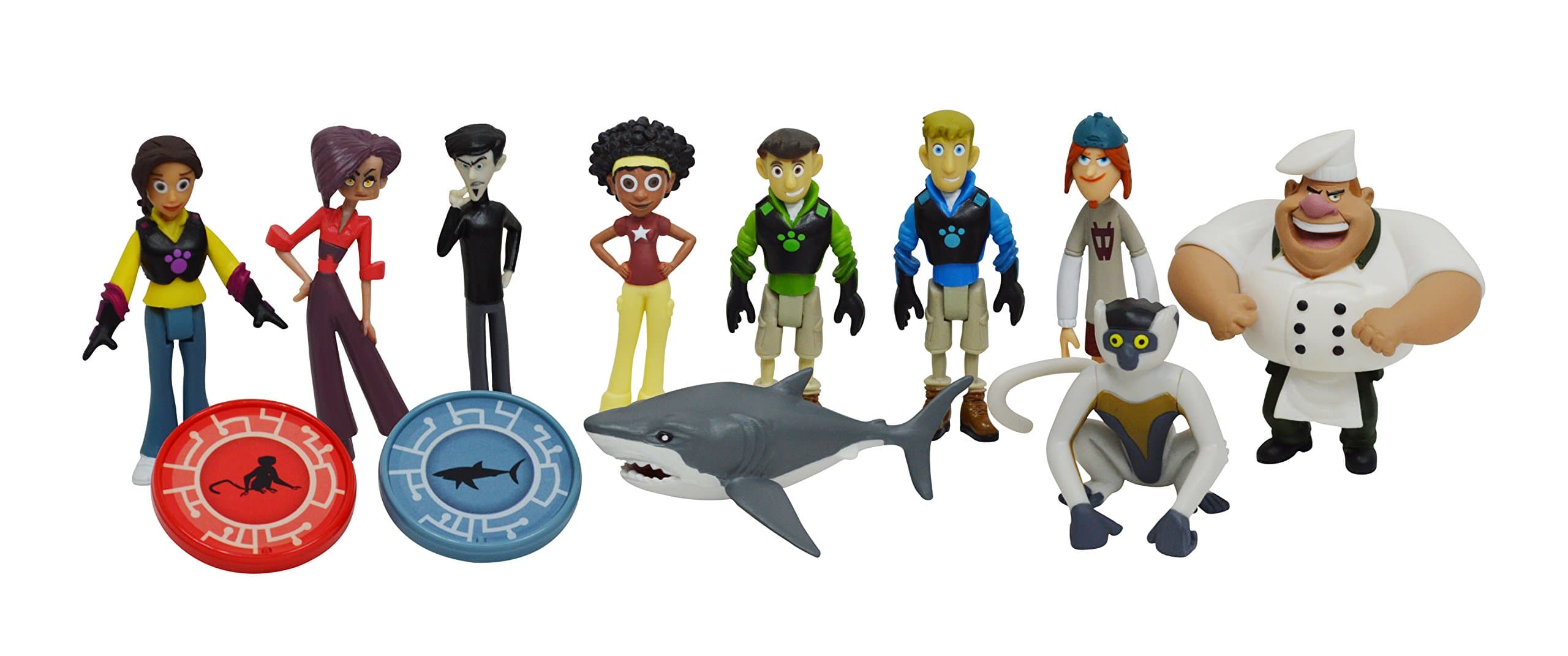 Wild Kratts 10 Pack Action Figure Set