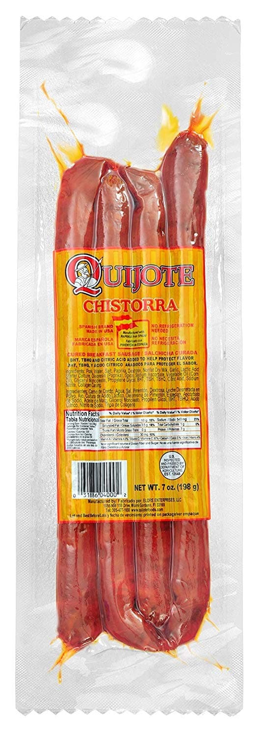 Chistorra Cooking and Breakfast Sausage, 1 Ounce