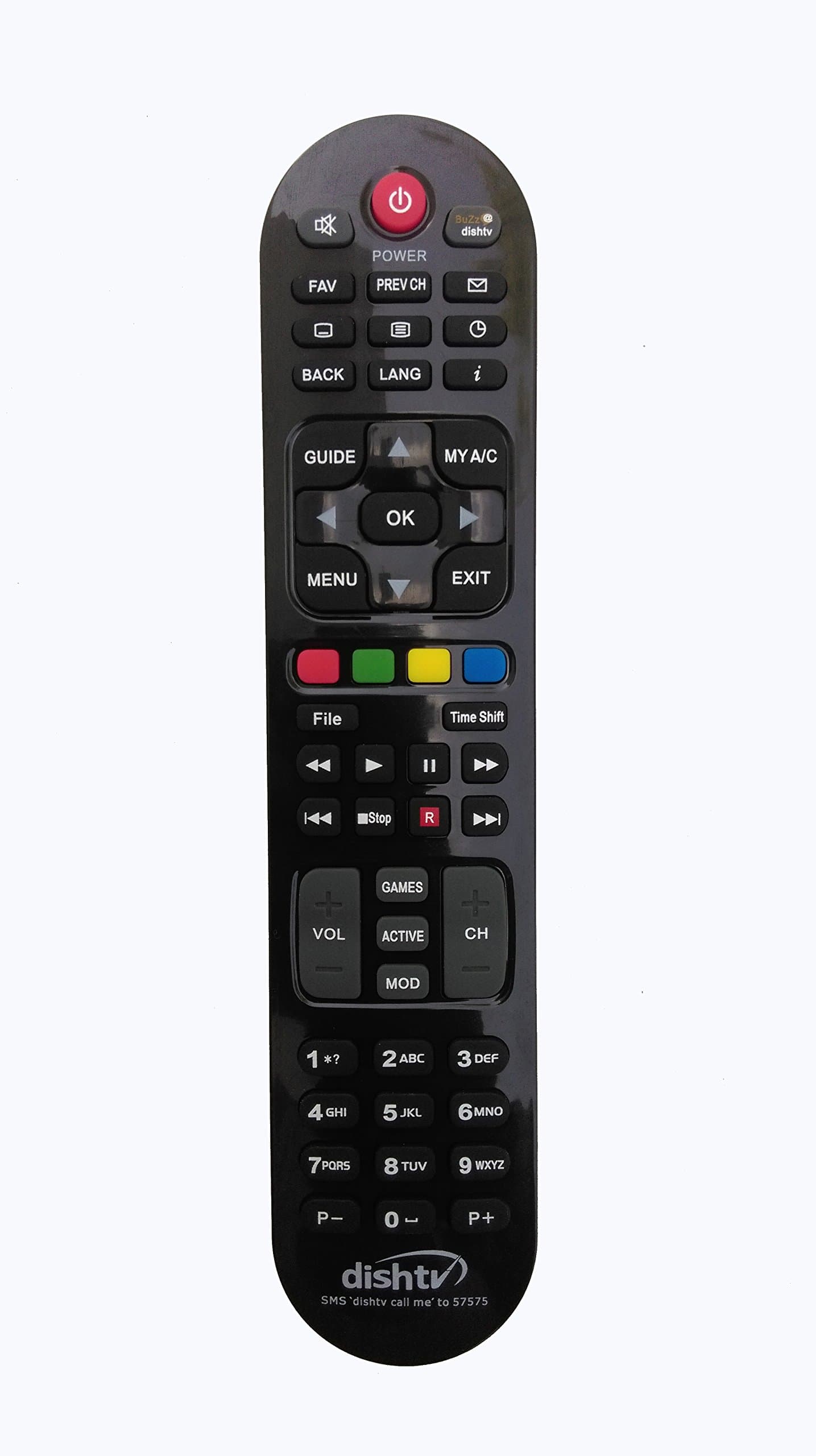 LipiWorld® Recording and Hd Universal Remote Control for Dish Plus Old Long