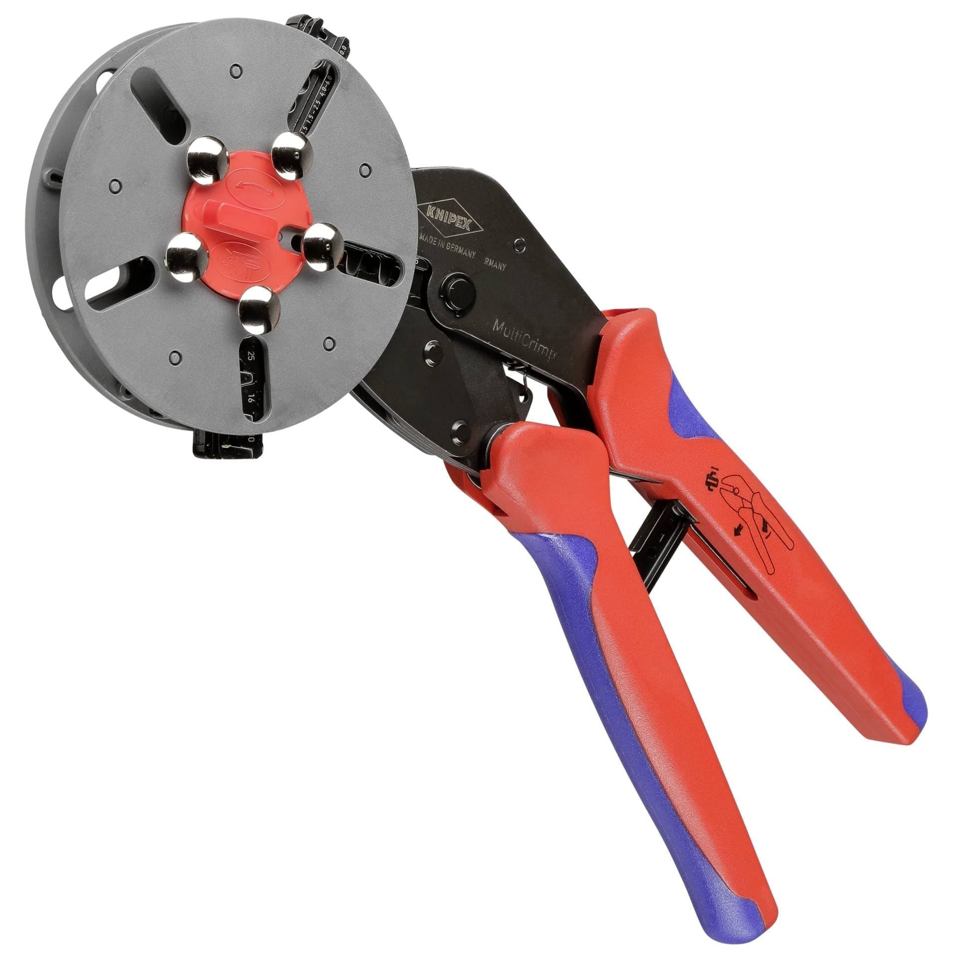 97 33 02 Crimping Pliers "MultiCrimp" with 5 interchangeable dies