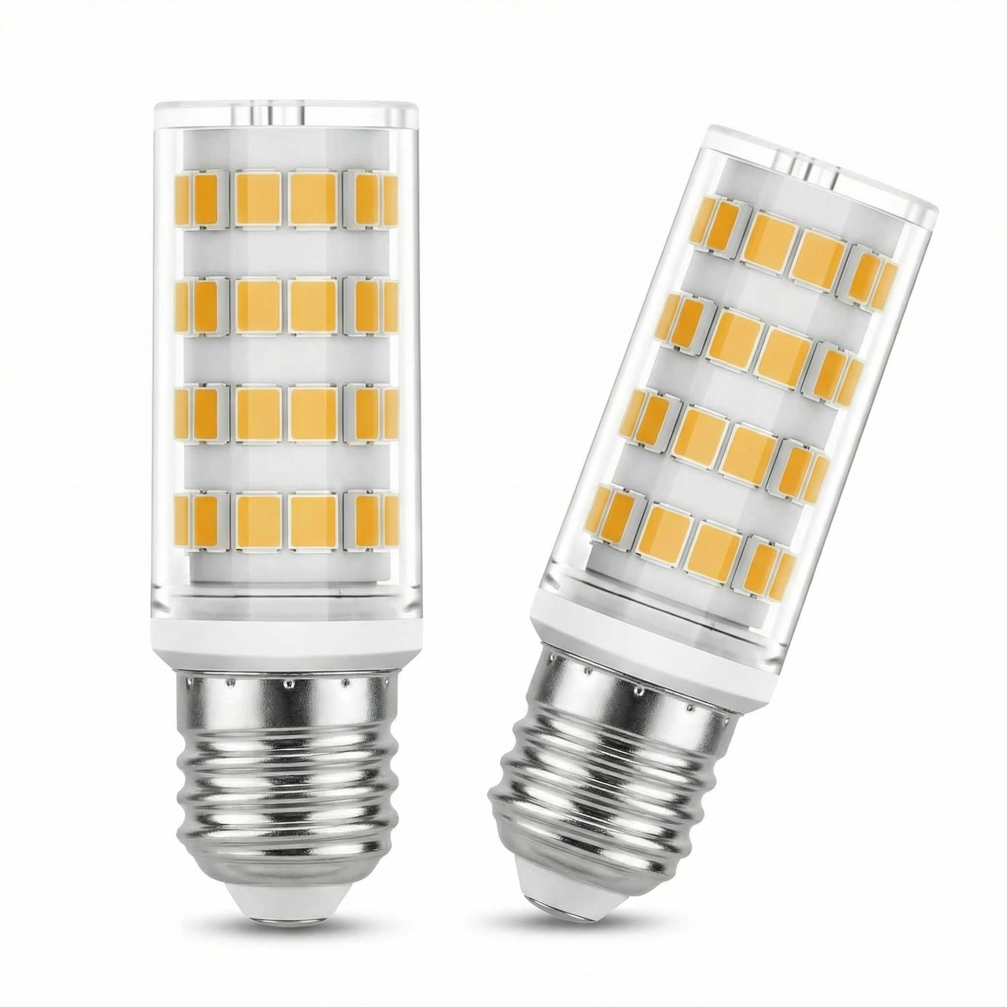 Suiyueshentou 2-Pack E14 LED Bulb, 4W Equivalent 40W, Dimmable Warm White 3000K, 400LM, AC 110V-130V - Replacement for European/Turkish Lamps(Warm White)