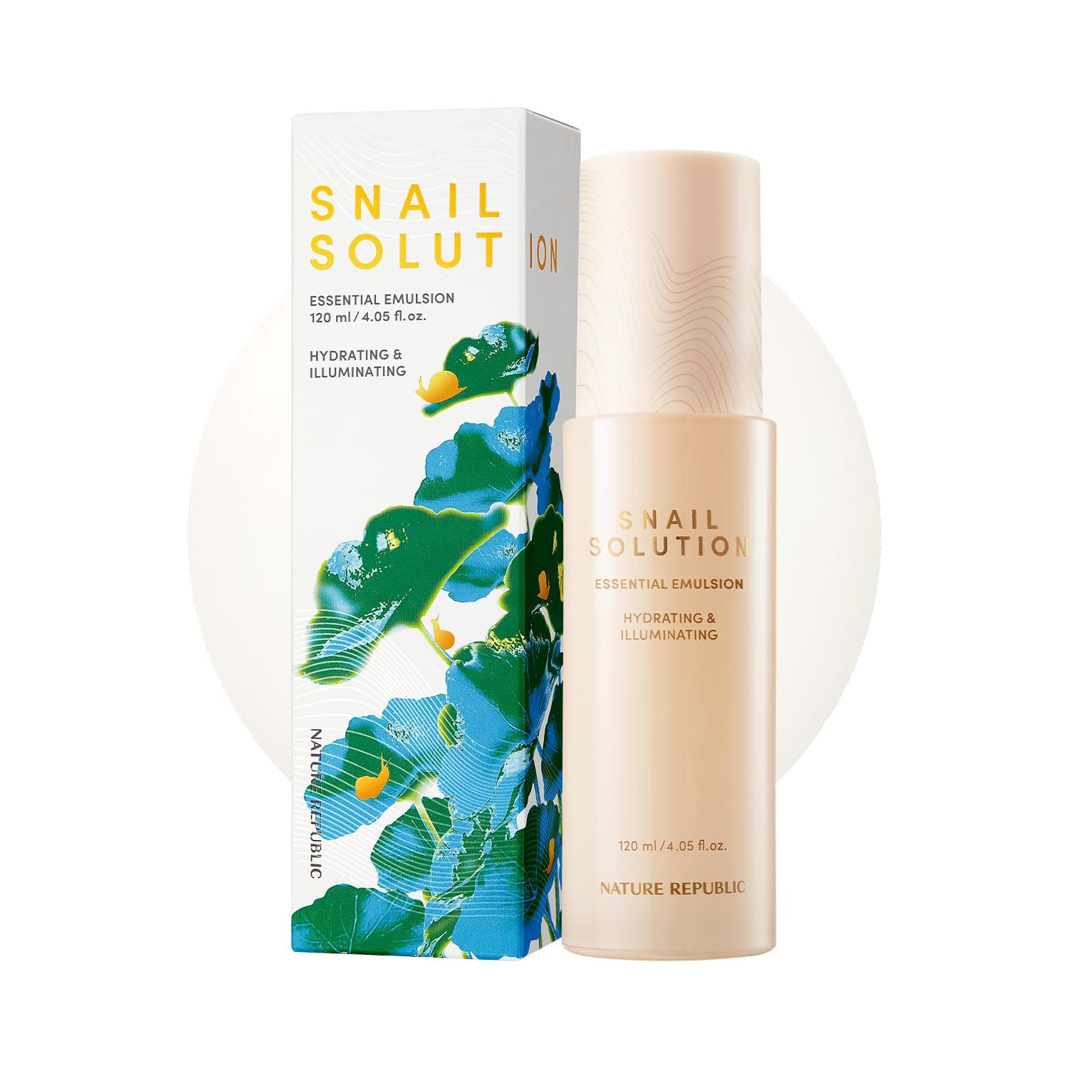 Nature Republic Snail Solution Emulsion, 120 Gram