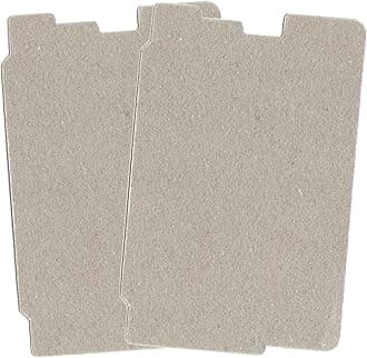2 PCS Microwave Oven Parts Mica Slice Super Thick Heat Insulation Accessories,Microwave Waveguide Cover/Mica for Sharp PCOVPB085MRP0
