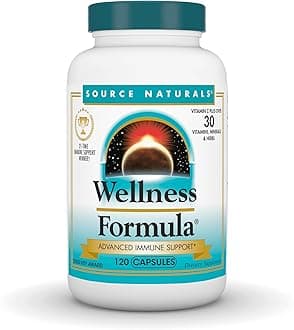 Wellness Formula, Advanced Immune Support*, Bio-Aligned Vitamins & Herbal Defense - Immune System Support Supplement & Immunity Booster - 120 Capsules